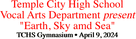 Temple City High School Vocal Arts