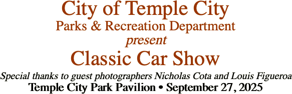 City of Temple City Parks &