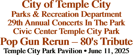 City of Temple City Parks &