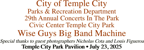 City of Temple City Parks &