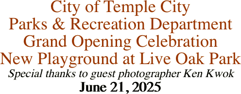 City of Temple City Parks &