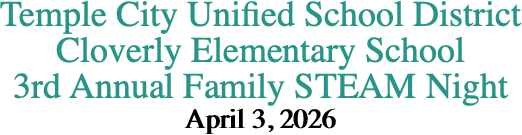 Temple City Unified School District Cloverly