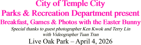 City of Temple City Parks &